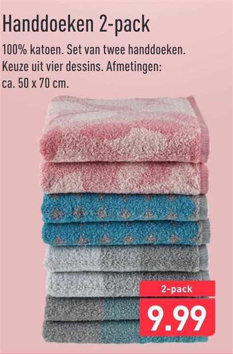 handdoeken aanbieding.